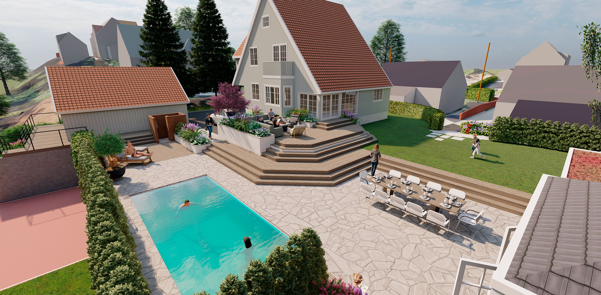 Kyrres vei – Privathage